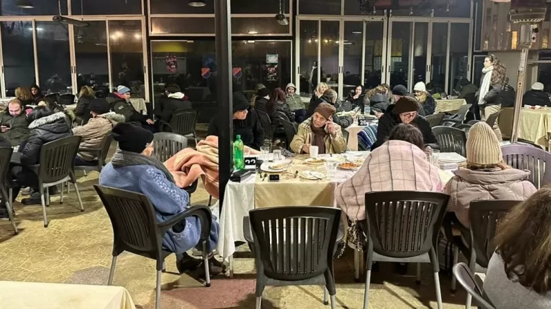 Photos: Where Aleppo Residents Spent the Night