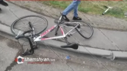 Կոտայքի մարզում Mercedes-ը վրաերթի է ենթարկել 14-ամյա հեծանվորդին. Shamshyan. com