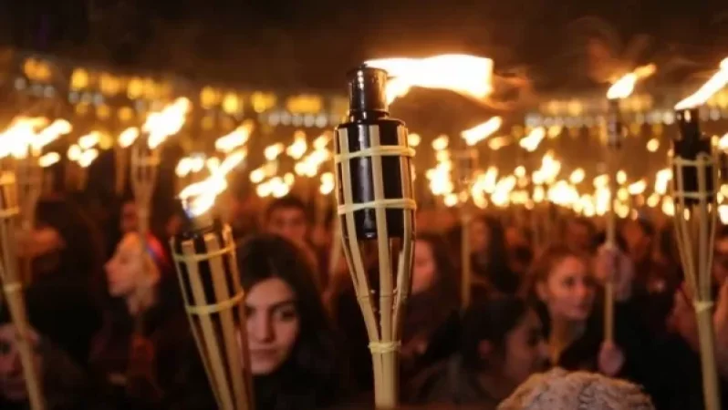 Ջահերով երթ Արցախում՝ ի հիշատակ 44-օրյա պատերազմում նահատակված հերոսների