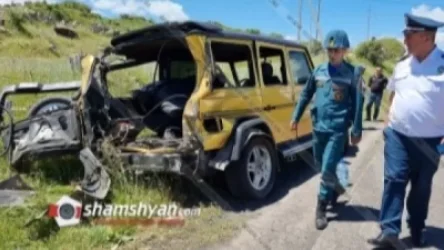 Խոշոր ավտովթար` Գեղարքունիքի մարզում. վարորդը տեղափոխվել է հիվանդանոց