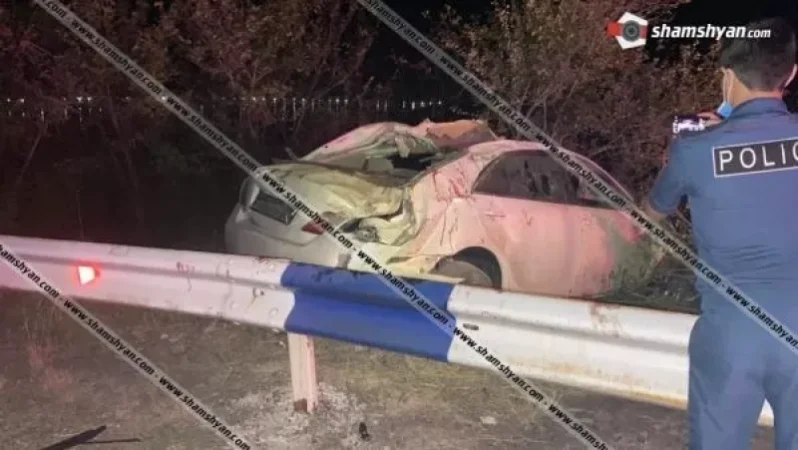 Ողբերգական ավտովթար Սյունիքի մարզում. կա մեկ զոհ, մեկ վիրավոր