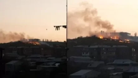 Երևանի Փարոսի անտառում հրդեհ է բռնկվել