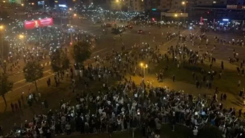 Մինսկում բախումներ են տեղի ունեցել ցուցարարների և ոստիկանական ուժերի միջև. կան տուժածներ