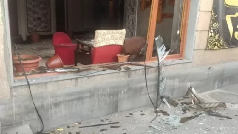 Կադրեր` Բագրատունյաց պողոտայի հյուրատան պայթյունից