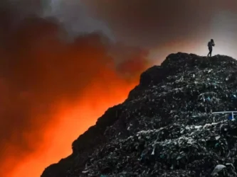 ՏԵՍԱՆՅՈՒԹ. Խոշոր հրդեհ է բռնկվել աշխարհի ամենամեծ աղբավայրերից մեկում