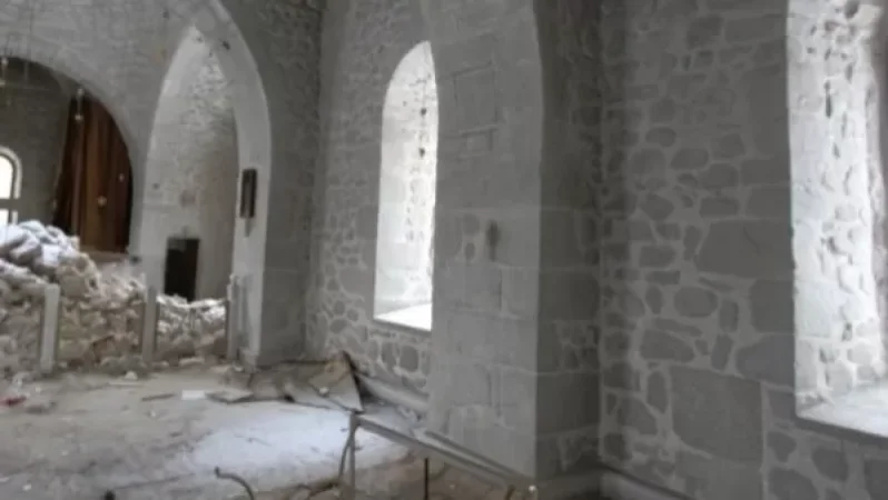 PHOTOS: 'Azerbaijanis have completely destroyed the Armenian Green Hour Church in Shushi' - Arthur Ghazaryan