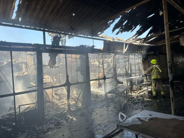 ՆԳՆ-ն՝ «Մալաթիա» տոնավաճառում բռնկված հրդեհի մասին