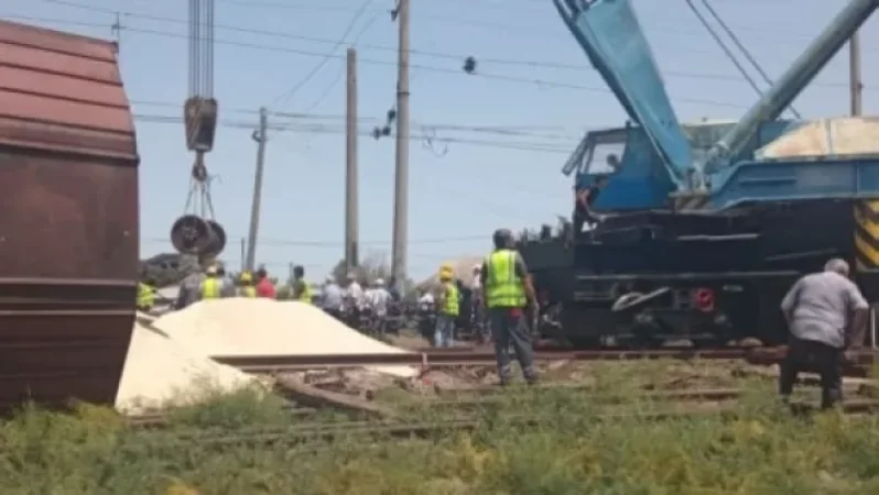 Կողաշրջվել են Վրաստանից Ադրբեջան բեռներ տեղափոխող վագոնները