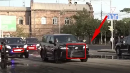 Վարչապետի մեքենան երթևեկում է օրենքի խախտմամբ. Fip