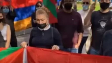 Իսպանիայի Բասկերի Երկրի Սան Սեբաստիան քաղաքում ցույց է անցկացվել ի աջակցություն Արցախի