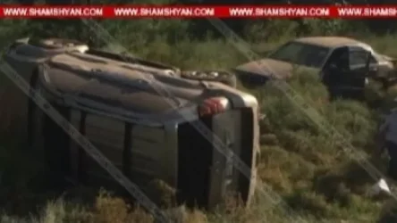 Քիչ առաջ խոշոր վթար է տեղի ունեցել Արմավիրի մարզում. Lexus-ն ու Mercedes-ը, ավտոմեքենաները հայտնվել են դաշտում
