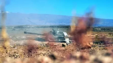 Հրետանավորները դիպուկ կրակով ոչնչացրել պայմանական հակառակորդի թիրախները.ՊՆ