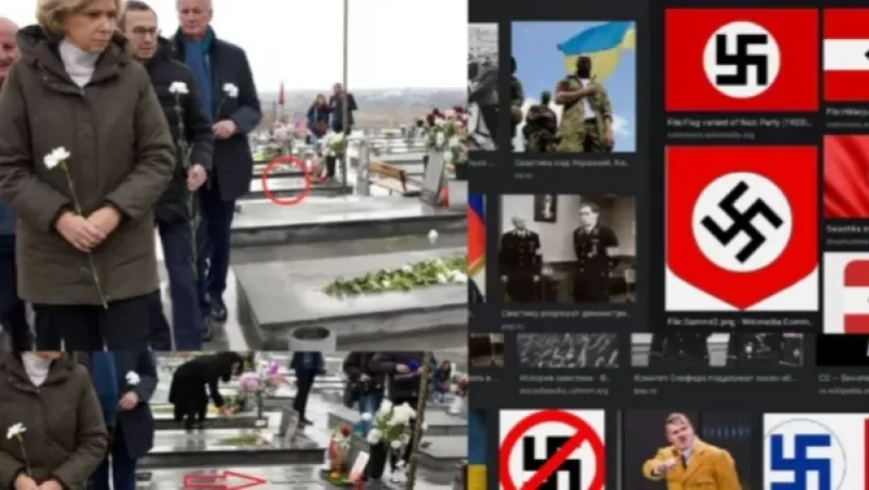 Ադրբեջանցիները փորձում են շահարկել Արցախում գերեզմանի վրա պատկերված նշանը