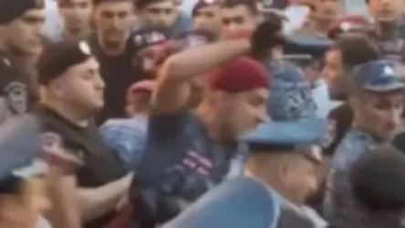 ՏԵՍԱՆՅՈՒԹ․  Փաստաբանը կադրեր է հրապարակել, թե ինչպես է ոստիկանը ծեծում ցուցարարին