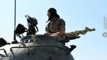 ԼՈՒՍԱՆԿԱՐՆԵՐ. Տանկիստներն անցկացրել են մեքենավարման պարապմունք