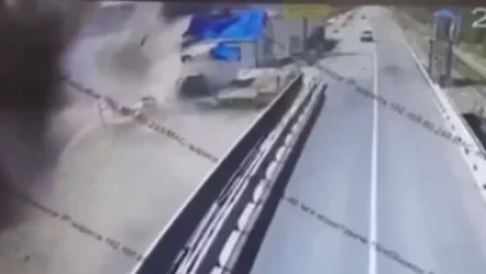 ՏԵՍԱՆՅՈՒԹ․ Ինչպես է ռուսական կողմը հրթիռային հարված հասցնում Չերկասիի շրջանի երկաթուղային կամրջին