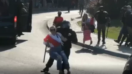 Գրոդնոյում անվտանգության ուժերը բերման են ենթարկել հղի կնոջը