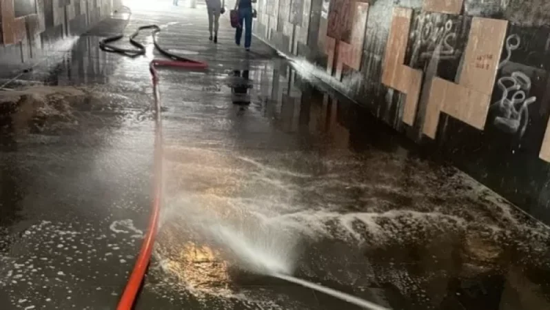 Լվացվել և մաքրվել է «Ձկան խանութի գետնանցումը»