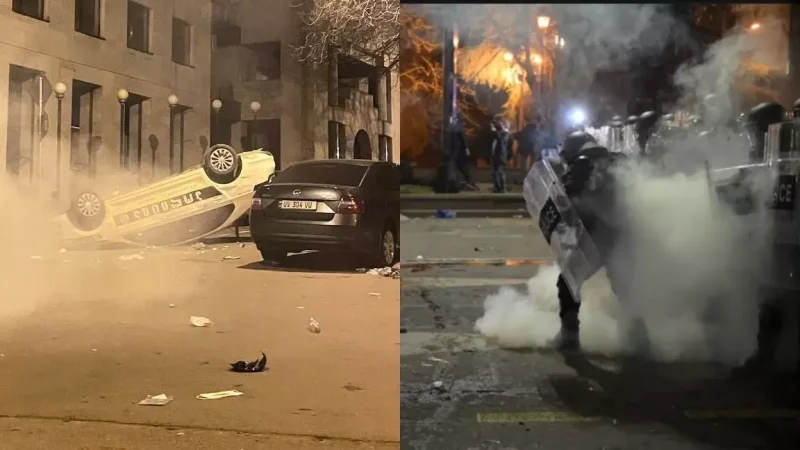 Թբիլիսին ուշքի է գալիս բուռն գիշերից հետո. ինչ է կատարվում բողոքի ցույցի էպիկենտրոնում