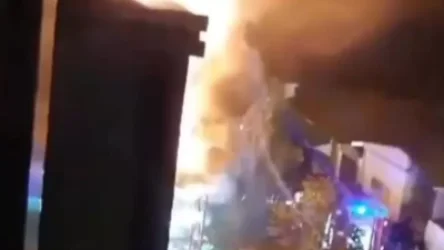 ՏԵՍԱՆՅՈՒԹ. Ուժգին հրդեհ Նախիջևանի ռեստորաններից մեկում. տարհանվել է 260 մարդ