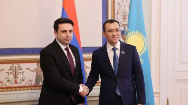 Հայաստանը վճռական է. Ալեն Սիմոնյանն ու Ղազախստանի Սենատի նախագահը հանդիպել են