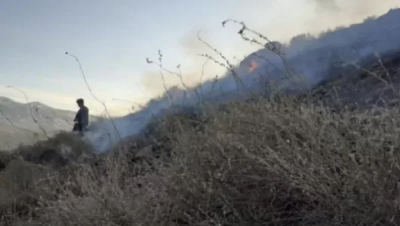 Հրդեհ «Չայնիի ոլորաններ» կոչվող հատվածում