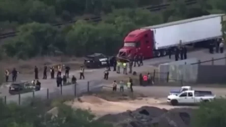 ՏԵՍԱՆՅՈՒԹ. Կադրեր են հրապարակվել բեռնատարից, որում 46 ներգաղթյալի դի է հայտնաբերվել