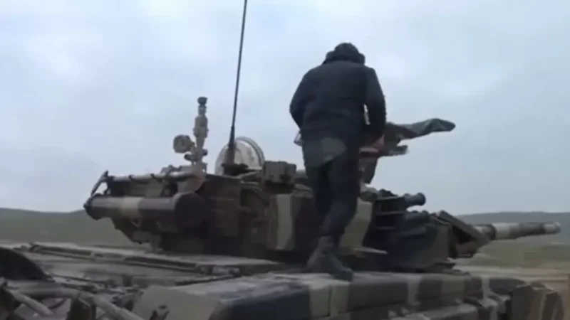 Ադրբեջանցի տանկիստները վարժանքներ են սկսել լեռներում