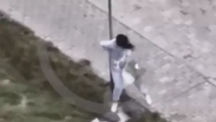 ՏԵՍԱՆՅՈՒԹ. Փոթորիկ Վլադիվոստոկում. մի աղջիկ հազիվ է փրկվում քամուց քշվելուց