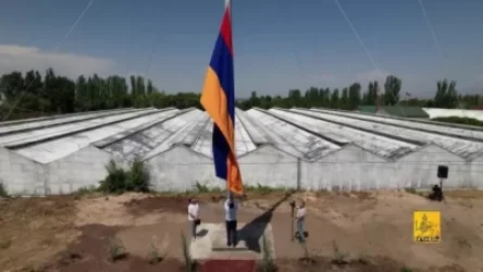 ՏԵՍԱՆՅՈՒԹ. Բարձրացվել է Երևանի ամենաբարձր դրոշաձողով եռագույնը