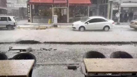 ՏԵՍԱՆՅՈՒԹ. Անկարան ամբողջությամբ ծածկված է կարկտով