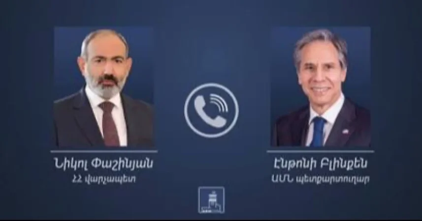 Փաշինյանն ու Բլինքենը քննարկել են Հայաստան-Ադրբեջան խաղաղության գործընթացին վերաբերող հարցեր