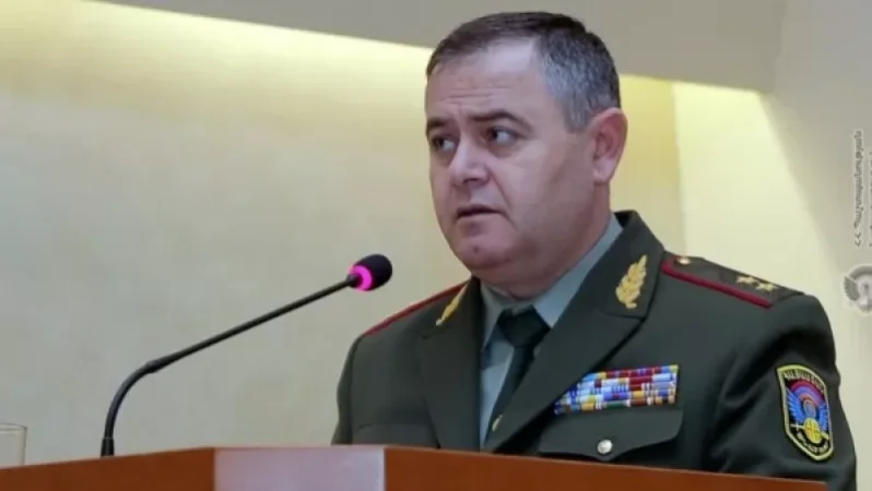 Prime Minister Submits Proposal to Appoint Artak Davtyan as Chief of the Armed Forces General Staff