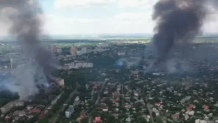 ՏԵՍԱՆՅՈՒԹ․ Ինչ տեսք ունի Դոնեցկը թռչնի բարձրությունից․ գնակոծության հետևանքով ավերածությունները մեծ են