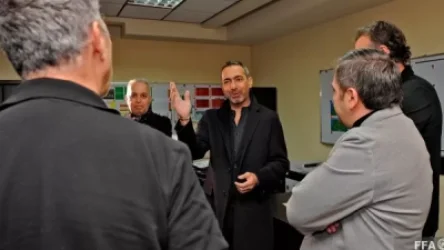 ՀՖՖ նախագահ Արմեն Մելիքբեկյանը հանդիպել է Յուրի Ջորկաեֆֆին