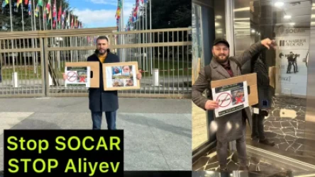 Ադրբեջանի նավթի եկամուտները ծախսվում են հայերի դեմ՝ պատերազմի վրա. բողոքի ակցիա Ժնևում