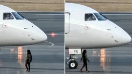 Օդանավակայանում կինը վազել է թռիչքուղու վրայով և խափանել թռիչքը