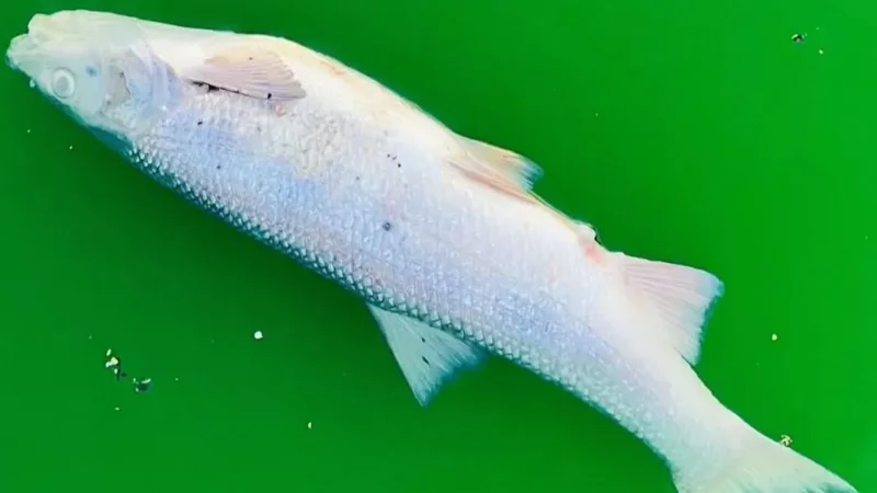 Ֆրանսիայում Էկոակտիվիստները կանաչ են ներկել շատրվանների և ջրանցքների ջուրը