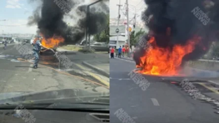 Երևանում՝ մեքենան ամբողջովին այրվել է․ մանրամասներ