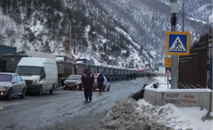 Ստեփանծմինդա-Լարս ավտոճանապարհը կրկին փակ է բեռնատարների համար