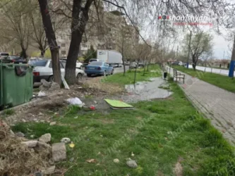 Հակասանիտարական ու գարշահոտ վիճակ՝ Նոր-Նորքի 7-րդ զանգվածում. «Վեոլիա ջուր»-ը չի արձագանքում