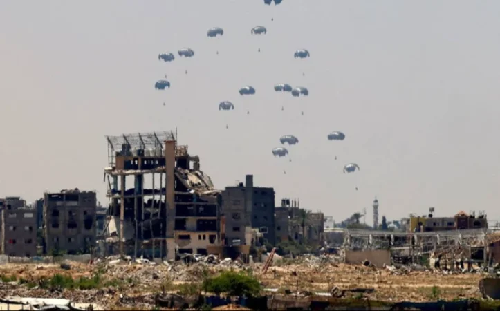 Գազայի մարդասիրական օգնության օդային մատակարարումը դադարեցվել է. AFP