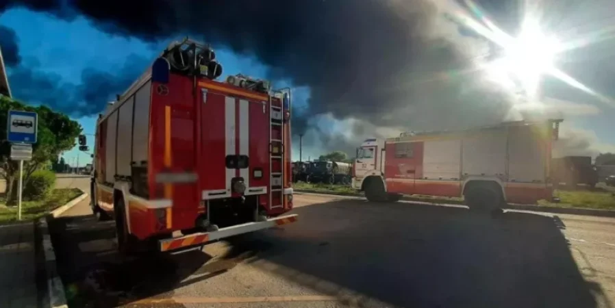 Ուկրաինական ԱԹՍ-ները կրկին  հարձակվել են Թեոդոսիայի նավթամբարի վրա