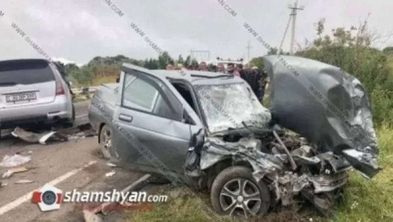 Խոշոր ավտովթար Գեղարքունիքի մարզում. բախվել են Lexus RX 350, Mitsubishi Grandis, ВАЗ 2110, ВАЗ 21112 մակնիշի ավտոմեքենաները