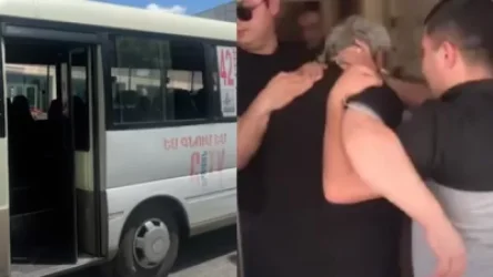 ՏԵՍԱՆՅՈՒԹ. Ավտոբուսի վարորդին դանակահարած ուղևորի ձերբակալման կադրերը. մանրամասներ