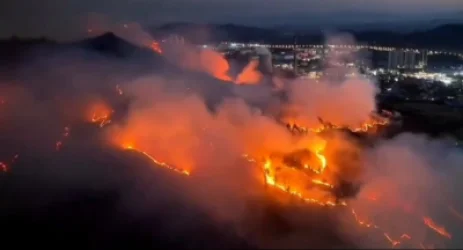 ՏԵՍԱՆՅՈՒԹ․ Մասշտաբային հրդեհ՝ Չինաստանում․ կրակը 2 մասի է բաժանել մի ամբողջ նահանգ