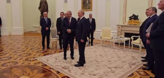 Կրեմլում հանդիպել են Փաշինյանն ու Պուտինը