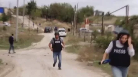 ՏԵՍԱՆՅՈՒԹ. Արցախում՝ Մարտունիում, հակառակորդի ԱԹՍ-ն թիրախավորել է լրագրողական խմբին