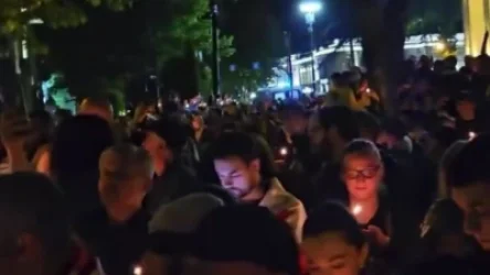 ՏԵՍԱՆՅՈՒԹ. Թբիլիսիում ցուցարարներն ուղղափառ Զատիկը նշել են մայրաքաղաքի կենտրոնում