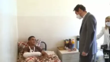 ՏԵՍԱՆՅՈՒԹ. Հայկ Մարությանը տեսակցել է Երևան տեղափոխված վիրավոր զինծառայողներին